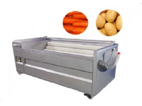 Stainless Steel Brush Commercial Vegetable Washing Machine Stainless Steel Brush Commercial Vegetable Washing Machine