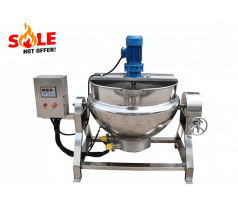 Industrial Jacketed Cooking Pot Kettle Industrial Jacketed Cooking Pot Kettle