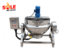 Industrial Jacketed Cooking Pot Kettle