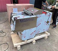 SKQ300 chicken cutter machine export to Spain SKQ300 chicken cutter machine export to Spain