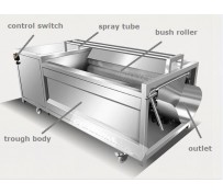 Vegetable washing machines are used for commercial purposes Vegetable washing machines are used for commercial purposes