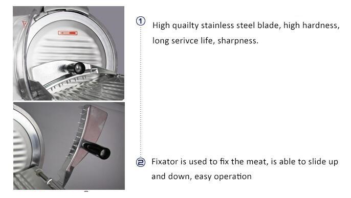 semi-automatic frozen meat slicer