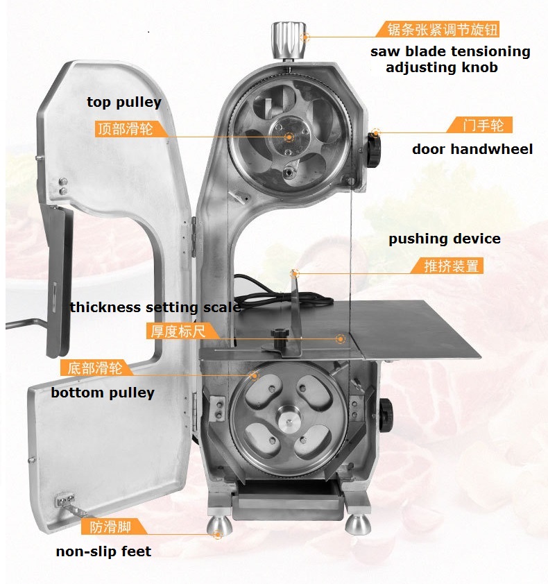 electric meat band saw