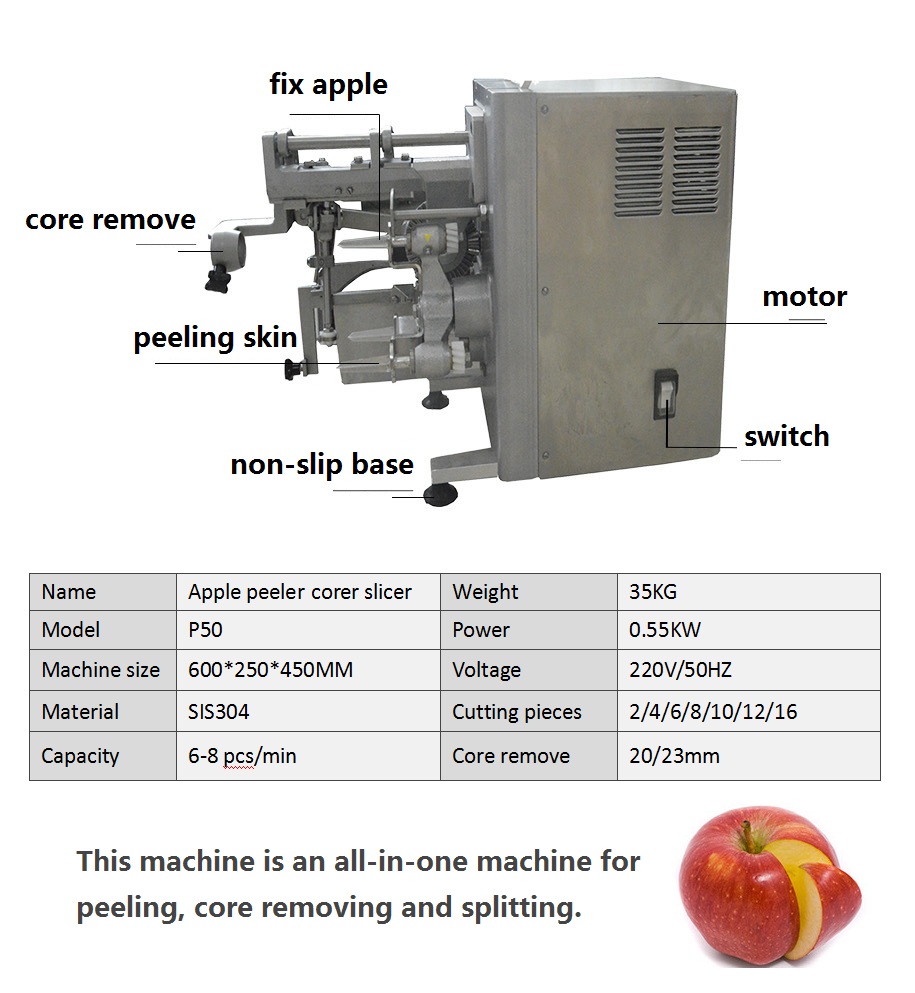 electric apple peeler