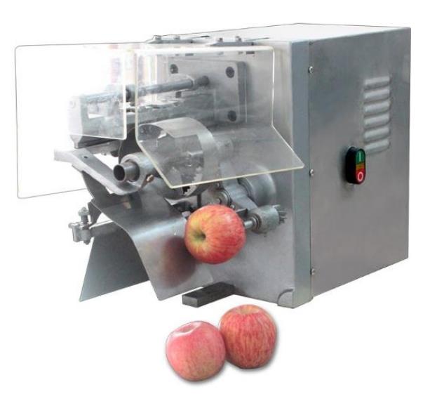 apple corer machine