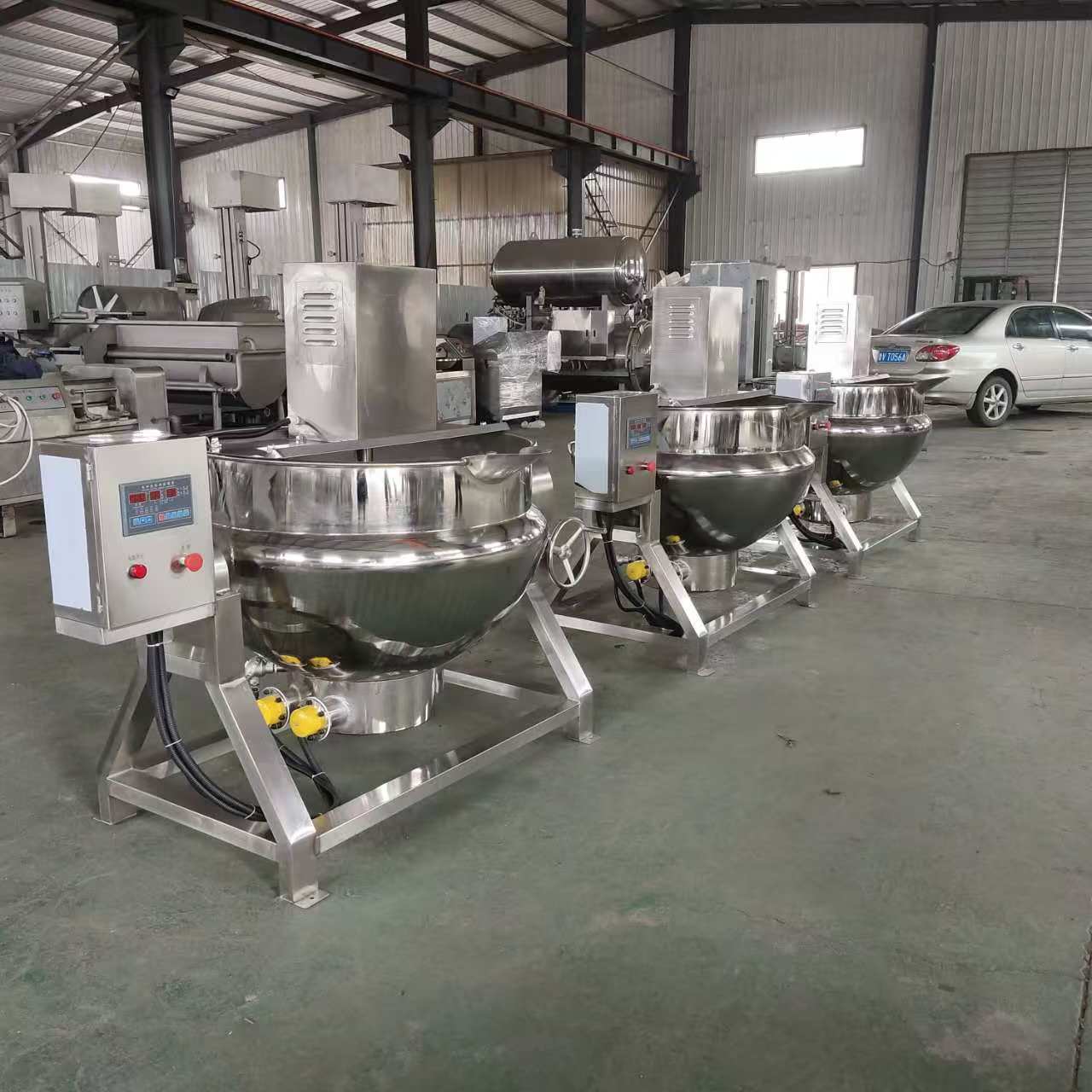 gas tilting kettle