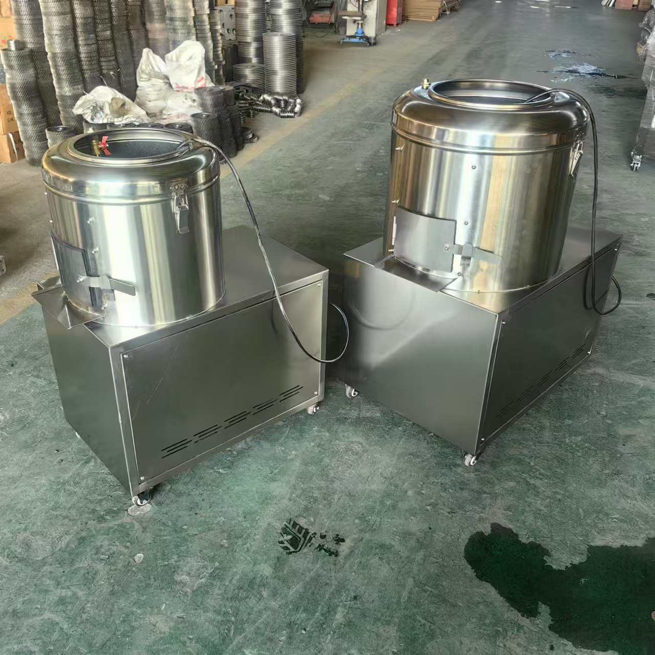 taro peeler machine