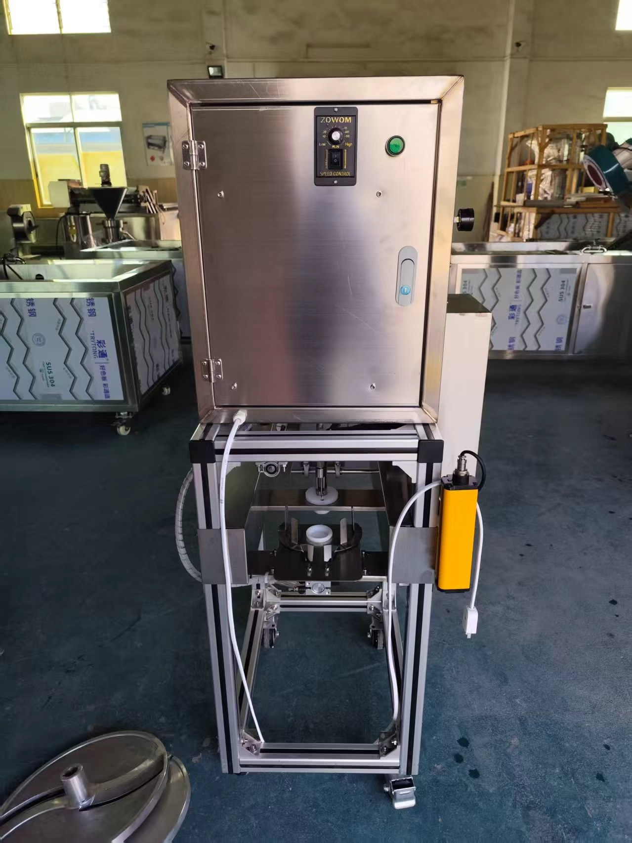 orange peeling machine
